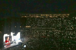 Camila at Swift's concert