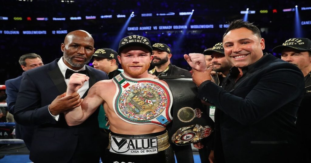 Canelo Alvarez beats GGG in 'great fight' to claim Middleweight ...