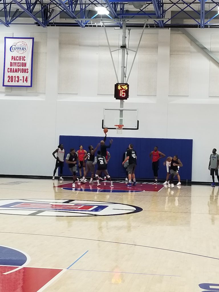 Doc Rivers, Clippers practice