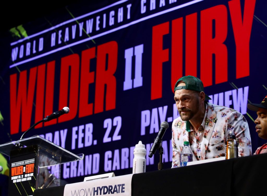 Fury, Wilder fight