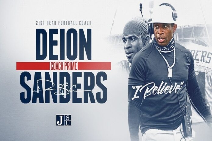 'Coach Prime' (Deion Sanders) named Jackson State head coach