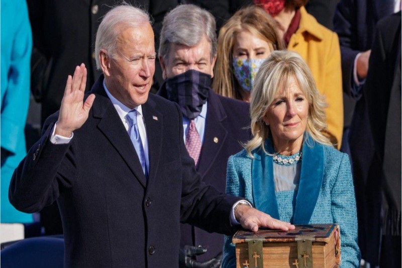Joe Biden, Inauguration
