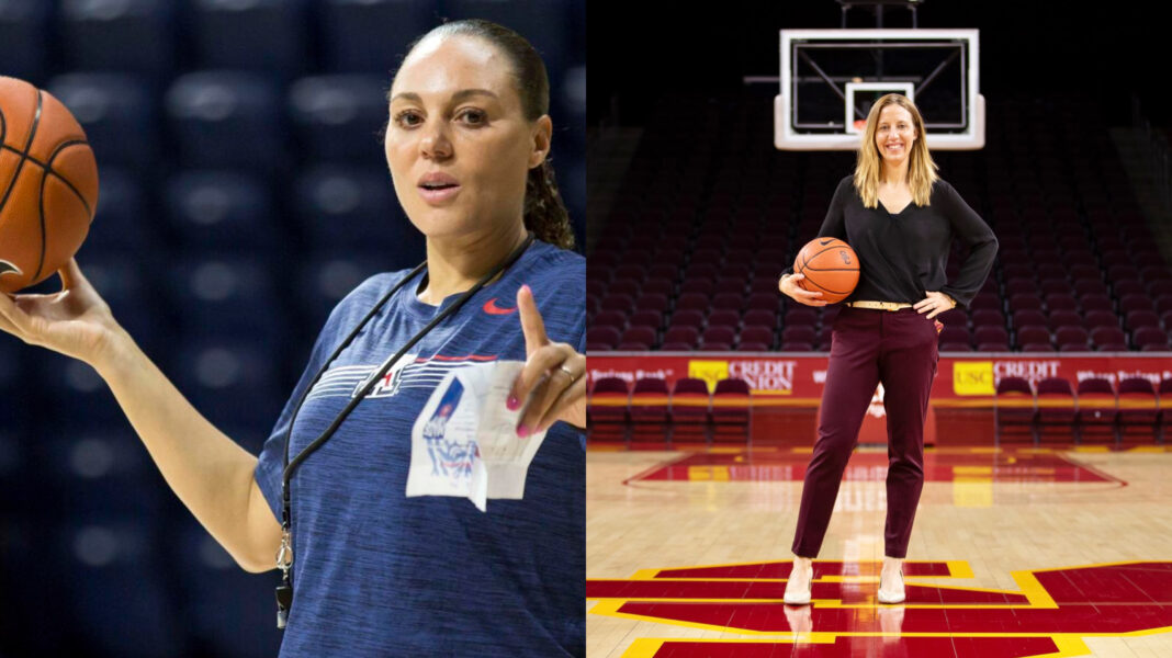 Adia Barnes, Lindsay Gottlieb, money, USC, Arizona, women's basketball