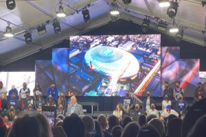 Clippers, Intuit Dome, groundbreaking ceremony