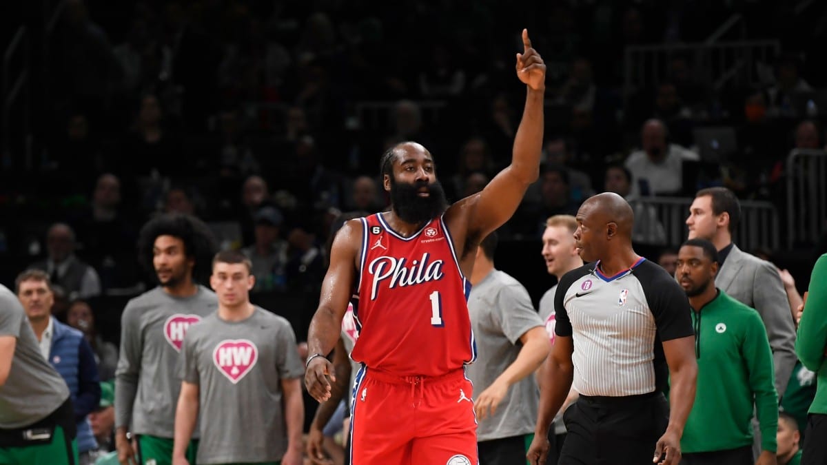 James Harden Blasts Celtics For 45 As 76ers Steal Game 1