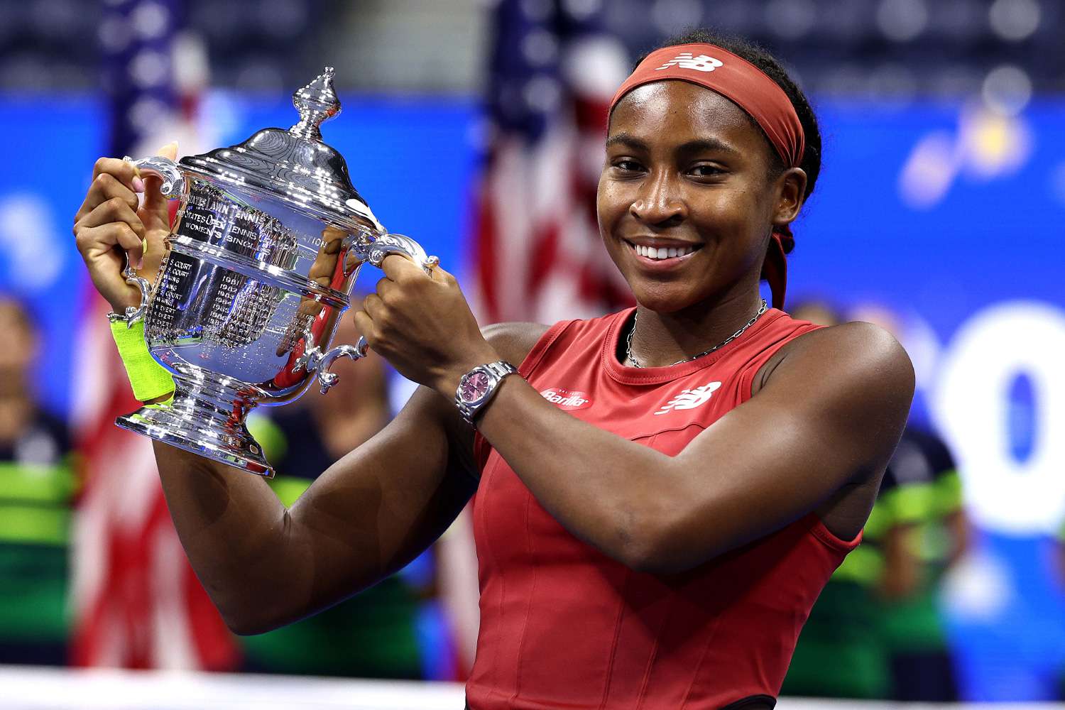 Us Open Tennis 2024 Coco Gauff Rina Veriee