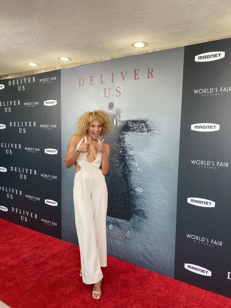 Destyni Cooper, Deliver Us Movie Screening, The Ball Out