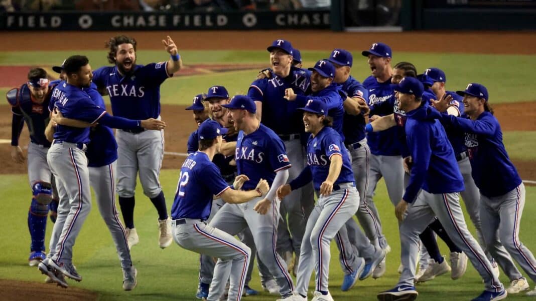 Texas Rangers Win First World Series