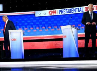 presidential debate between biden and trump