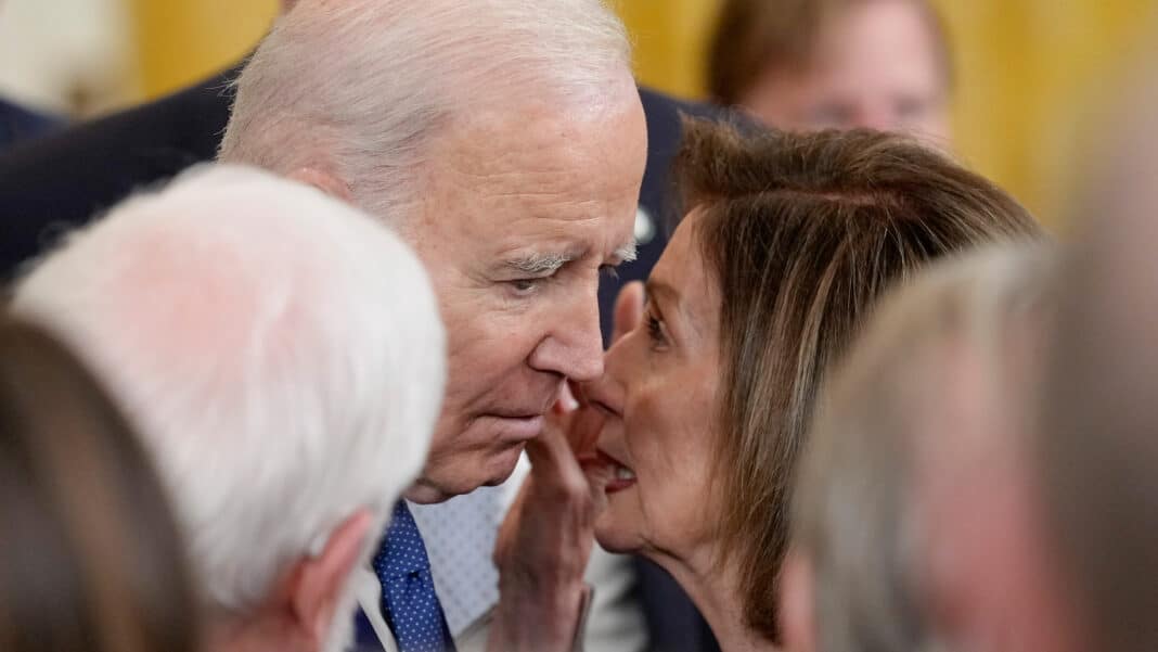 Nancy Pelosi, Joe Biden