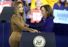 Kamala Harris Rally in Las Vegas, Jennifer Lopez