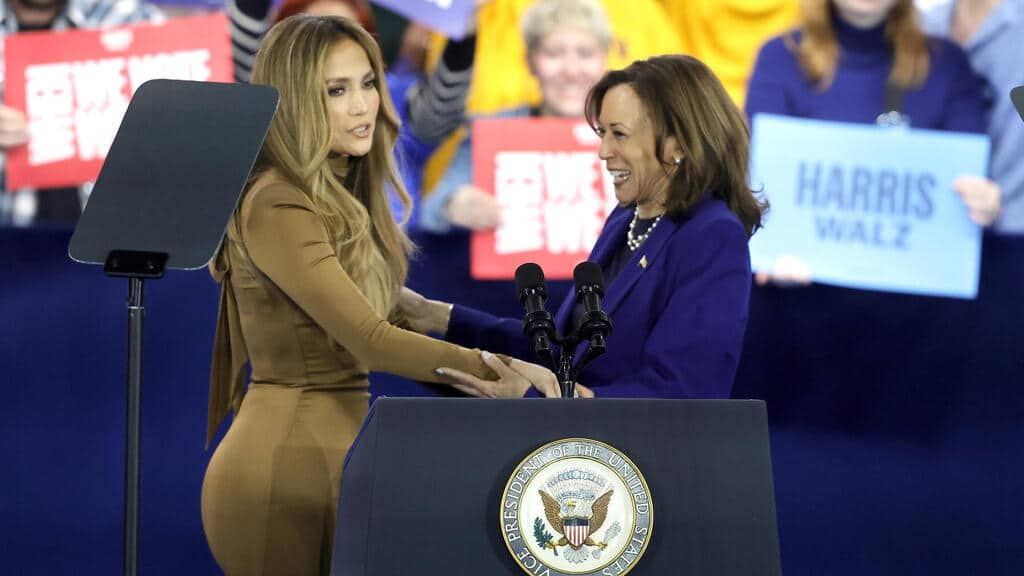 Kamala Harris Rally in Las Vegas, Jennifer Lopez