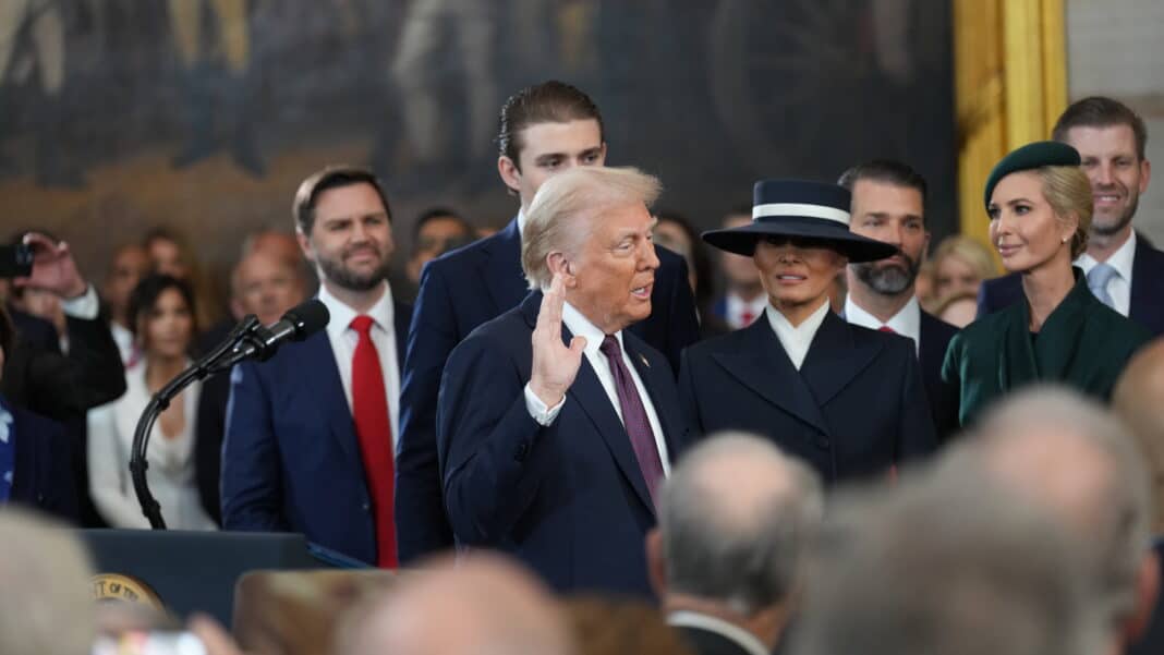 Donald Trump Sworn in as 47th President of United States