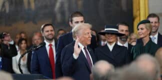 Donald sworn in as 47th President of the United States