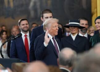 Donald sworn in as 47th President of the United States