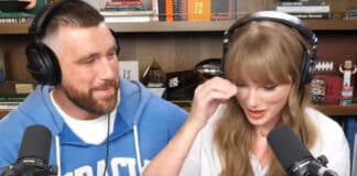 Taylor Swift Breaks Down in Tears, New Heights Podcast, Masters